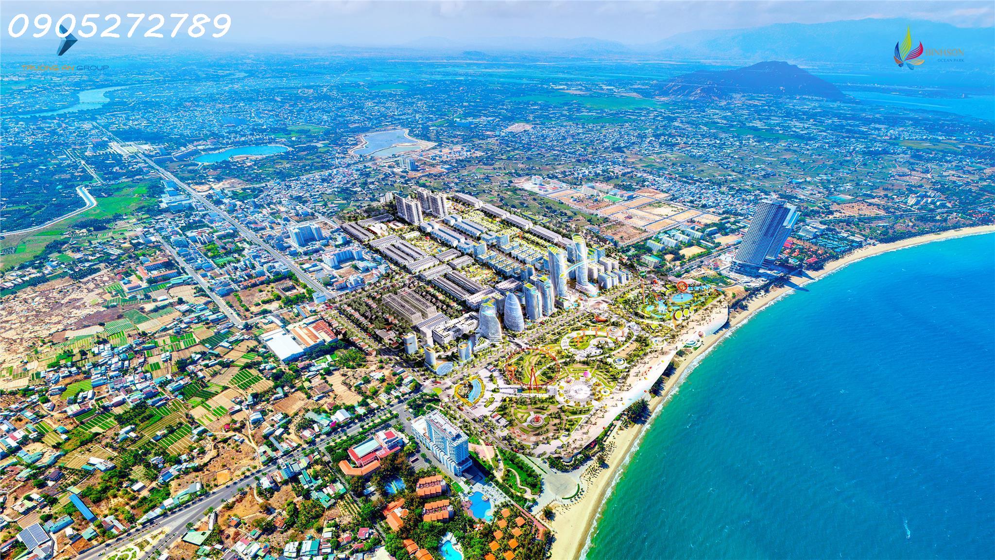 Bán đất mặt tiền đường Phạm Đình Hổ, sổ đỏ có sẵn Khu đô thị biển Bình Sơn Ocean Park giá đầu tư - Ảnh 1